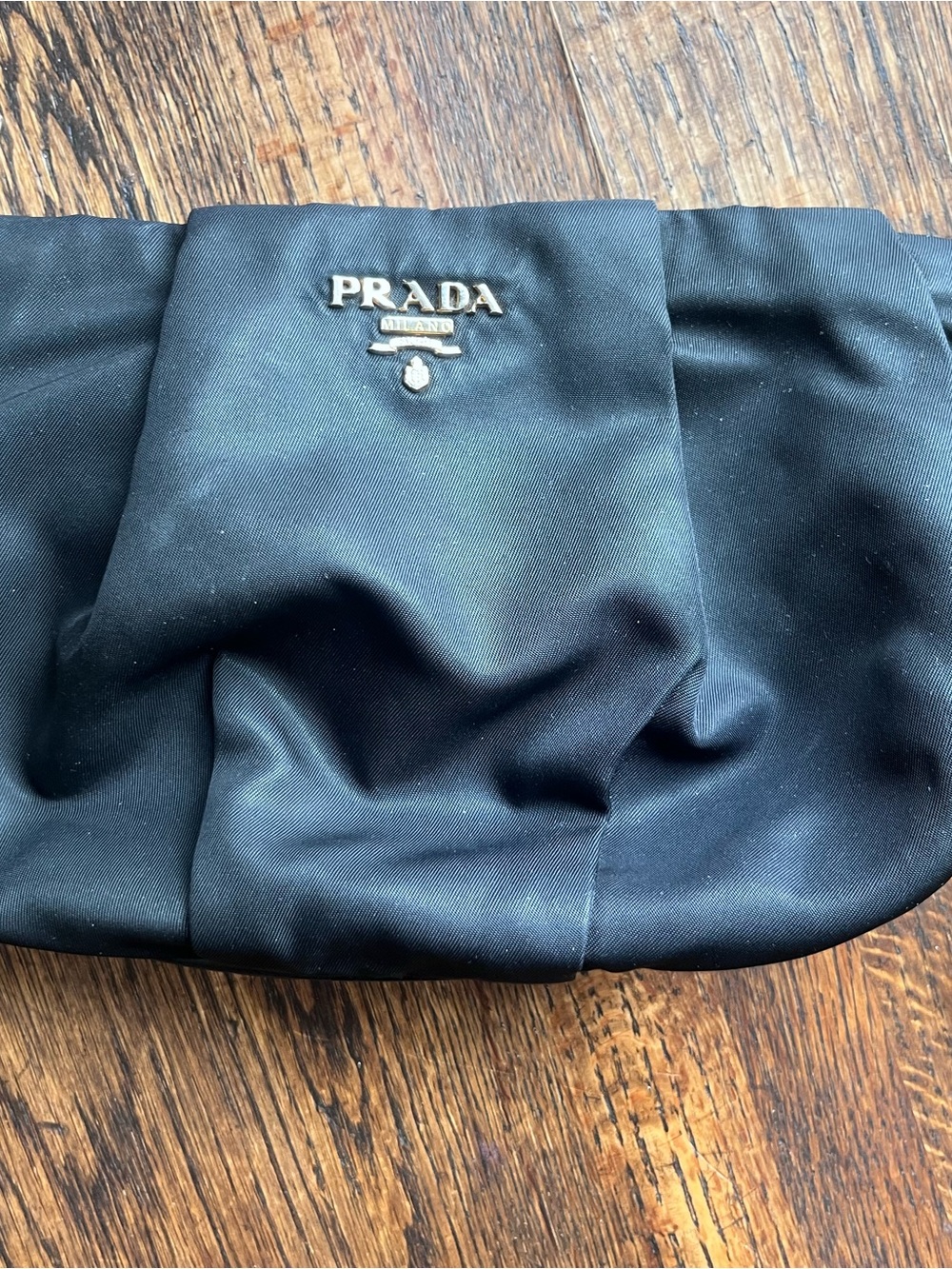Prada Black Nylon Tessuto Clutch Vintage absolutely fabulous!